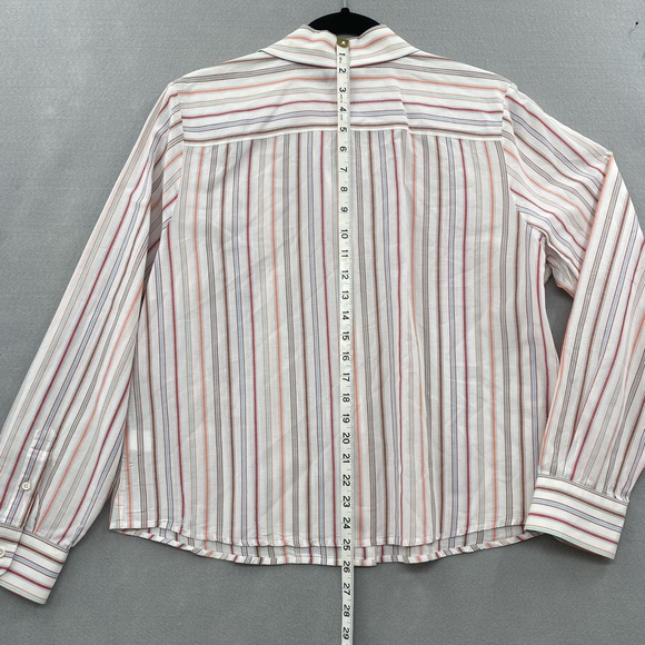 Vintage Faconnable Button-down Linen Blend Shirt - Picture 8 of 10